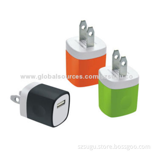 2014 New mobile phone travel charger with UL, FCC & CE certification